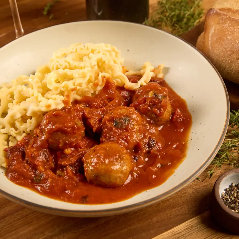 Meatball Puttanesca