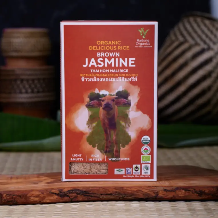 Organic Brown Jasmine Rice
