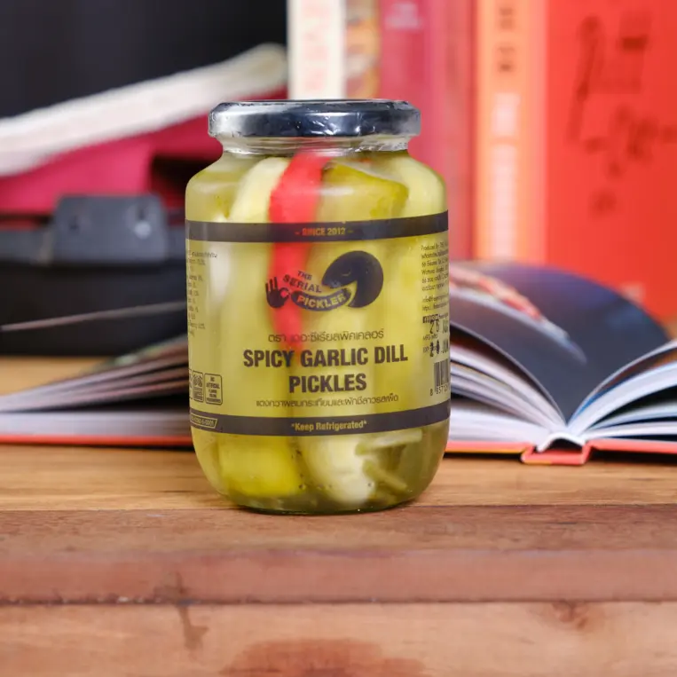 Spicy Garlic Dill Pickles