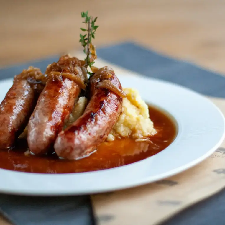 Joe’s Sloane’s Bangers and Mash Recipe