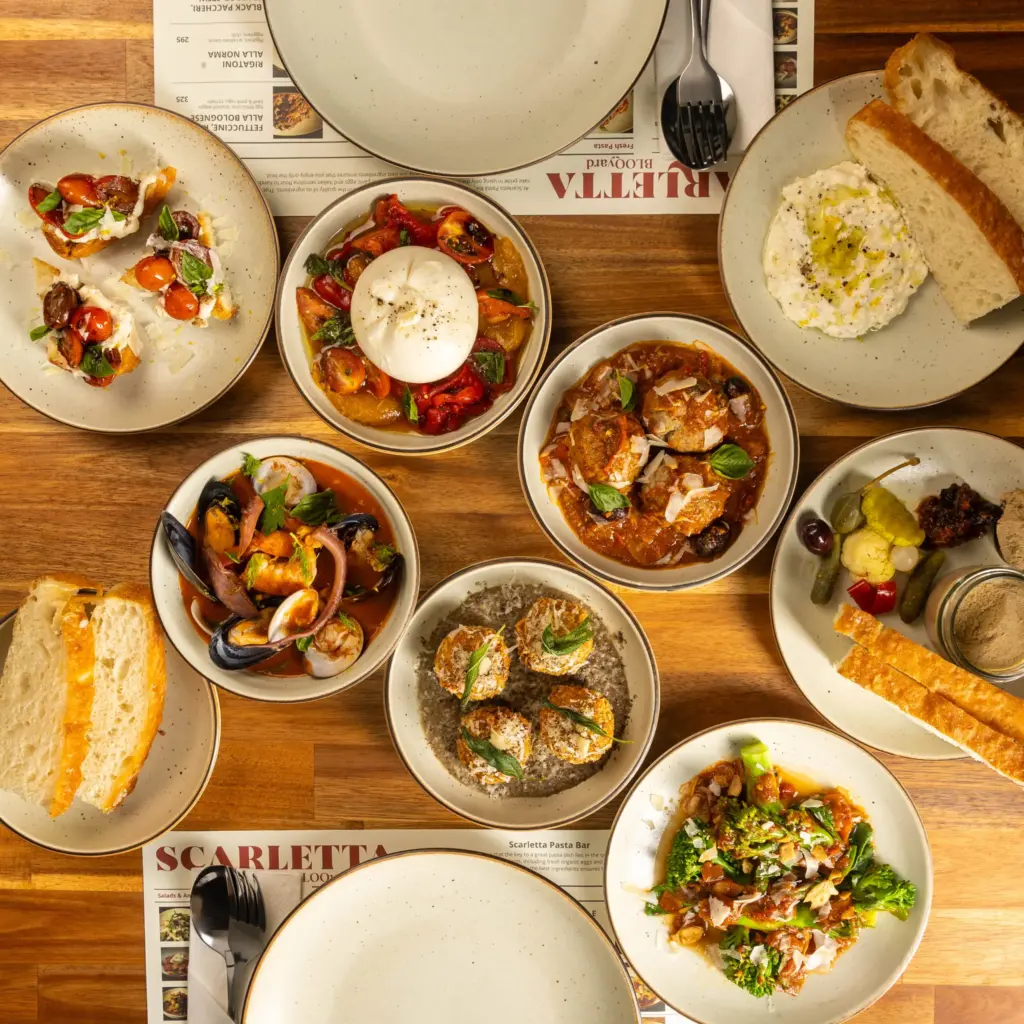 image shows scarletta pasta bar food in bangkok