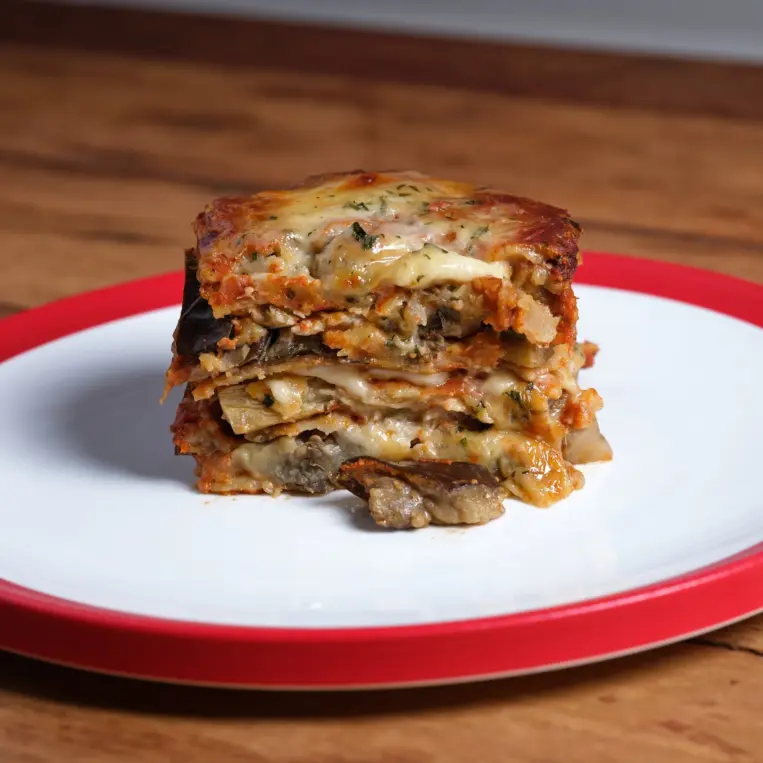 Gluten Free Eggplant Lasagna, by Sans x Scarletta