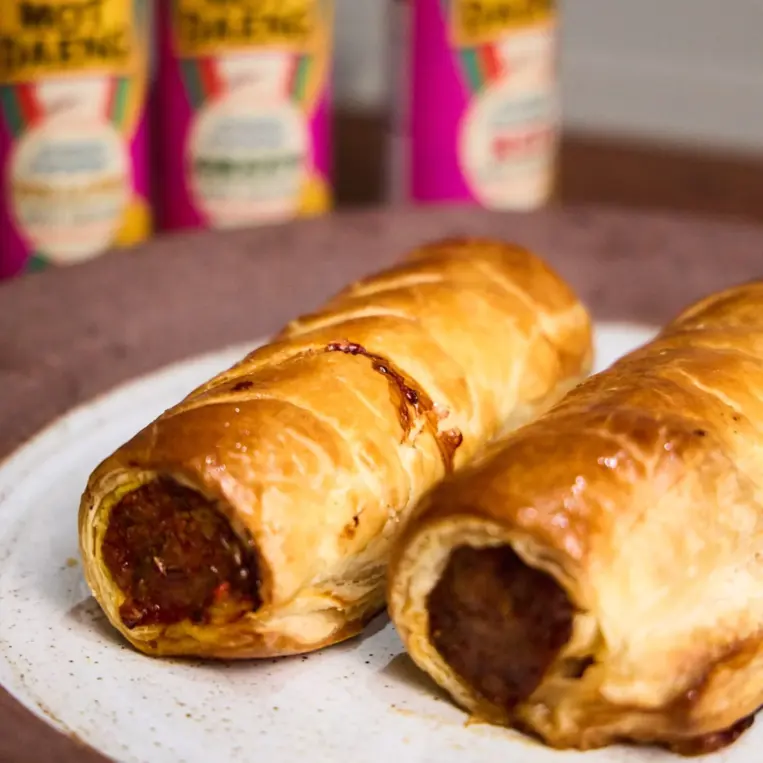 Pad Gaprao Sausage Roll